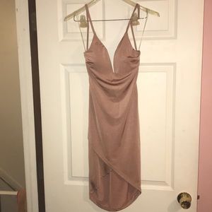 Blush Pink Mini Dress